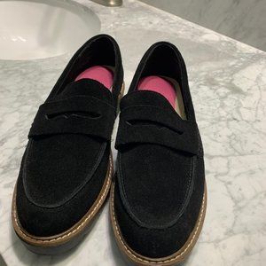 Anne Klein Black Loafers